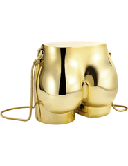 PRE-ORDER-Austin Blaze Jenny Metallic Body Clutch in Gold