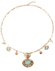 PRE-ORDER-Austin Blaze Rue Statement Charm Necklace