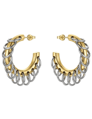 Austin Blaze Pierced Hoop Earrings