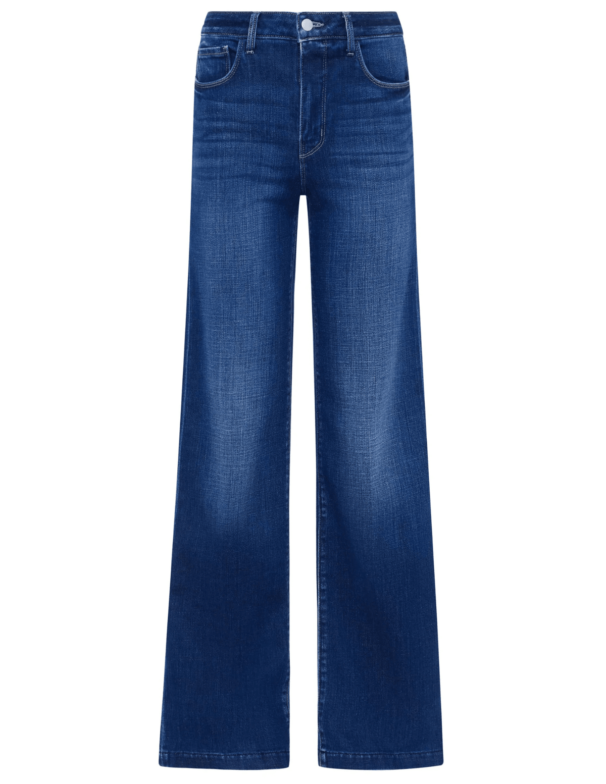 L’AGENCE Scottie High Rise Wide Leg Jeans in Marvista