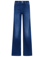 L’AGENCE Scottie High Rise Wide Leg Jeans in Marvista