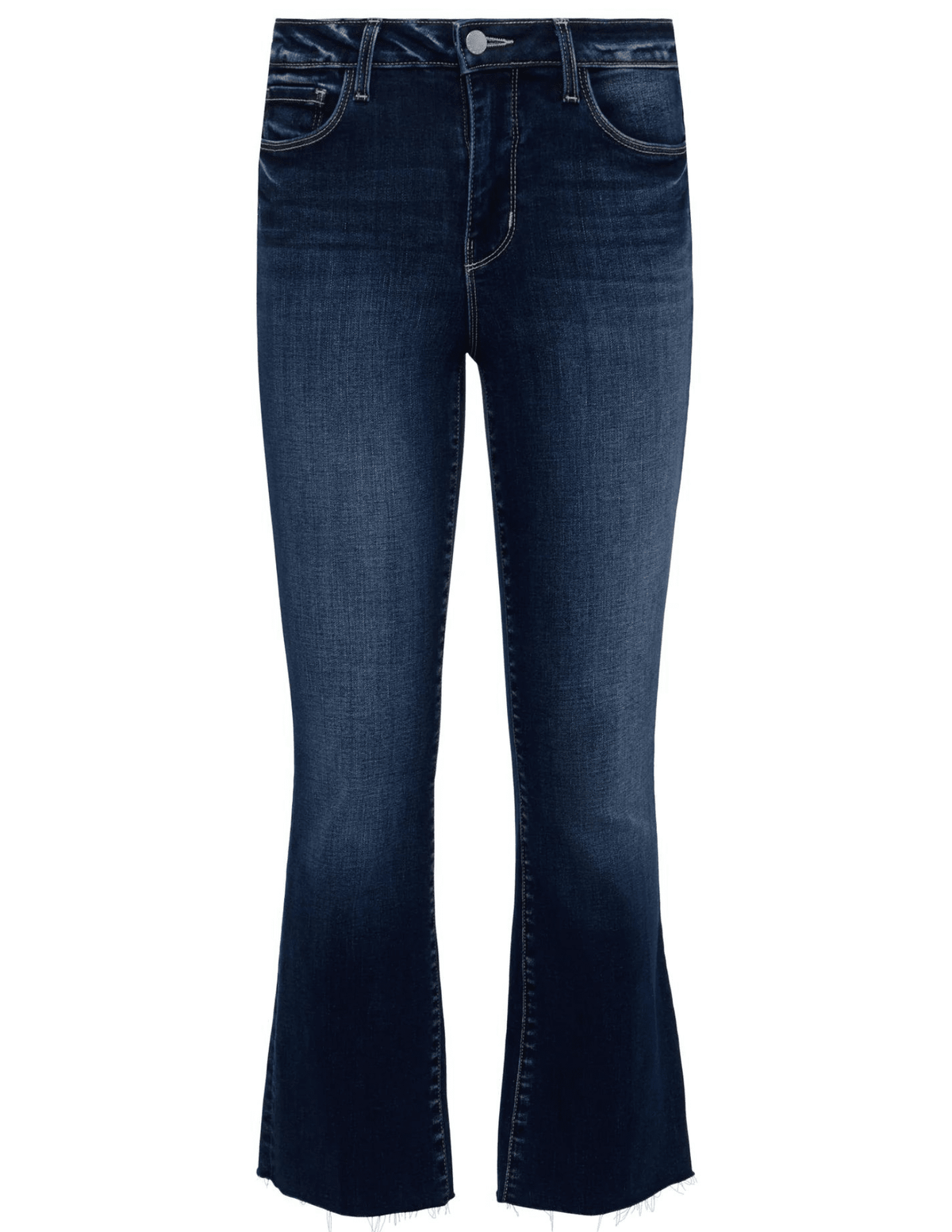 L'Agence Kendra High Rise Crop Flare Jean