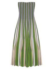 Simkhai Soliel Strapless Knit Midi Dress