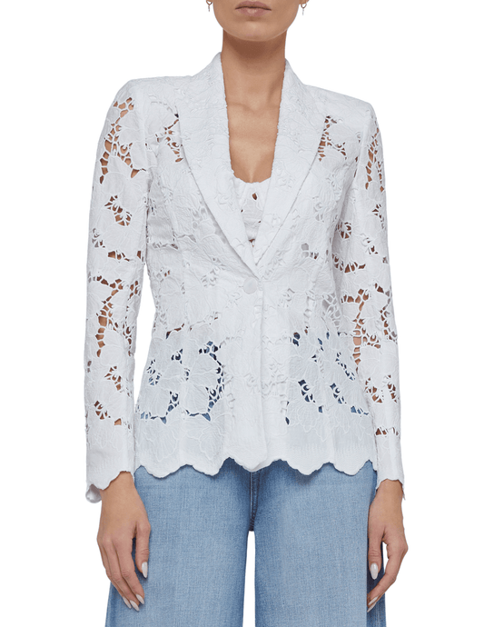 PRE-ORDER-L'Agence Clementine Lace Blazer