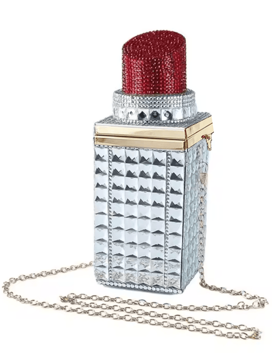 Fleur de Camélia Marilyn Crystal Lipstick Clutch