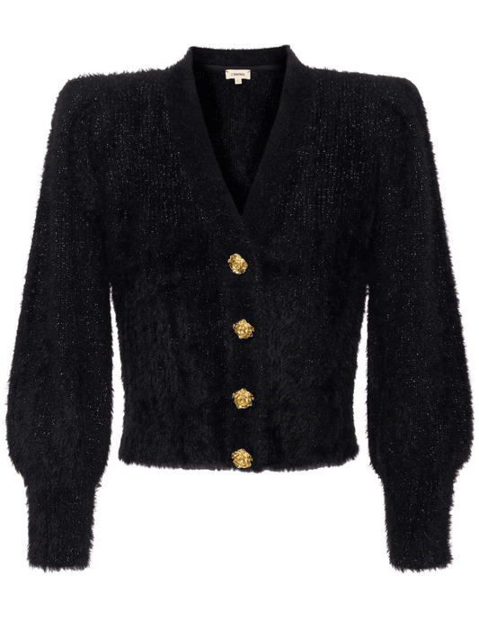 L'Agence Talullah Shoulder Pad Cardigan