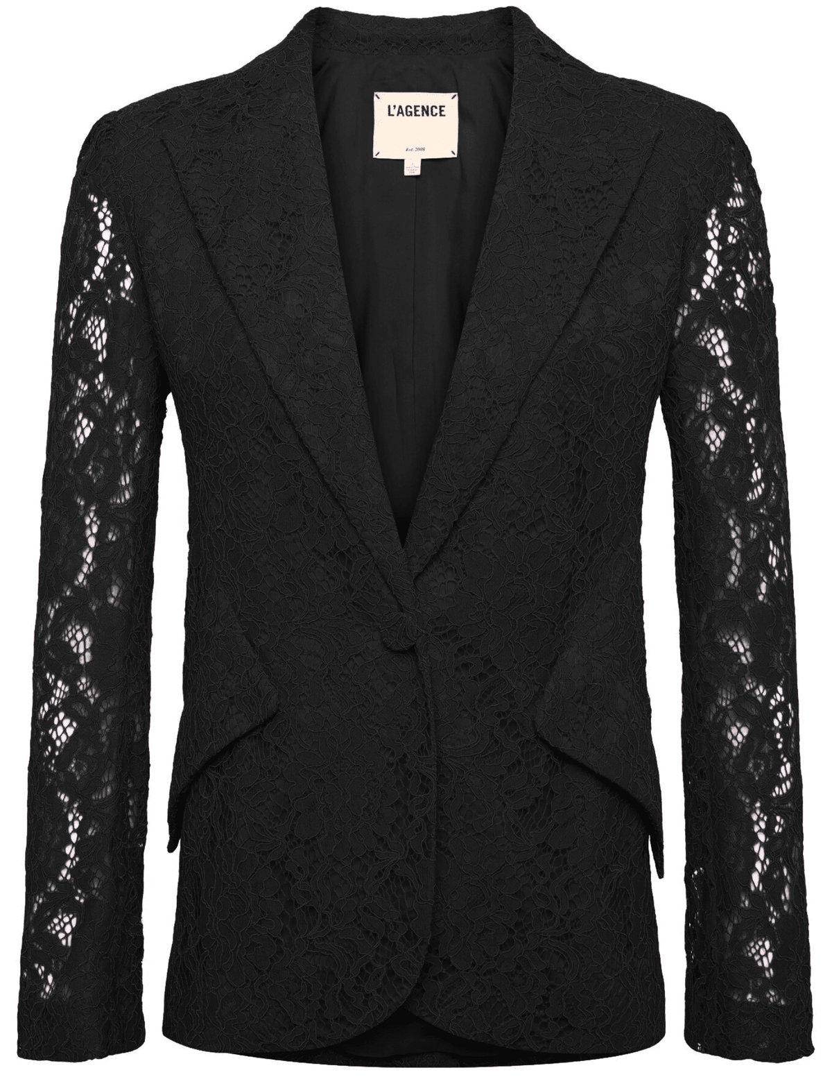 L'Agence Chamberlain Lace Blazer