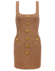 L'Agence - PRE-ORDER-L'AGENCE Wiley Tweed Mini Dress - Buy Online