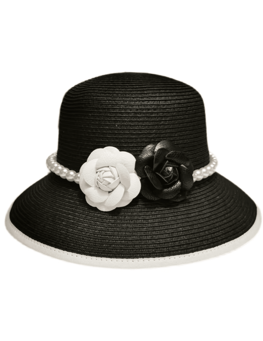 Fleur de Camélia Pearl Camellia Cloche Sun Hat