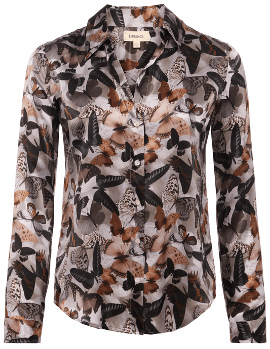 L'Agence Tyler Long Sleeve Blouse