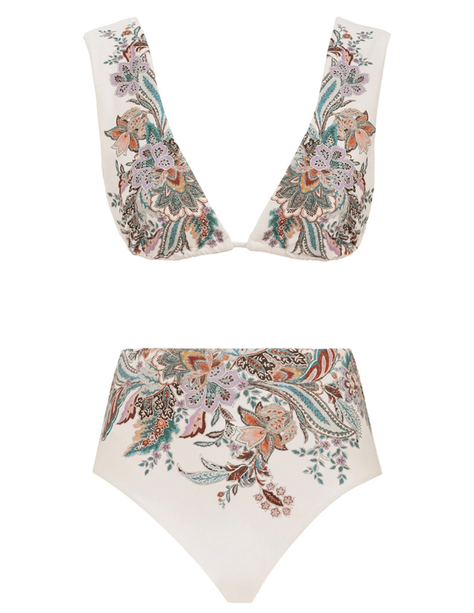 Zimmermann - PRE-ORDER-Zimmermann Rhiannon Wide Shoulder Bikini Set - Buy Online