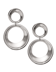 Austin Blaze Double Hoop Dangle Earrings