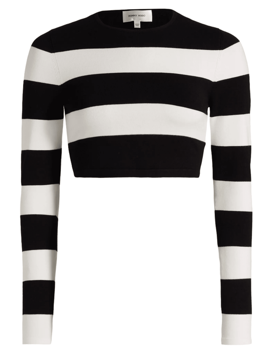 Ronny Kobo Kelani Knit Cropped Top