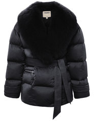 PRE-ORDER-L'Agence Vail Faux Fur Down Coat