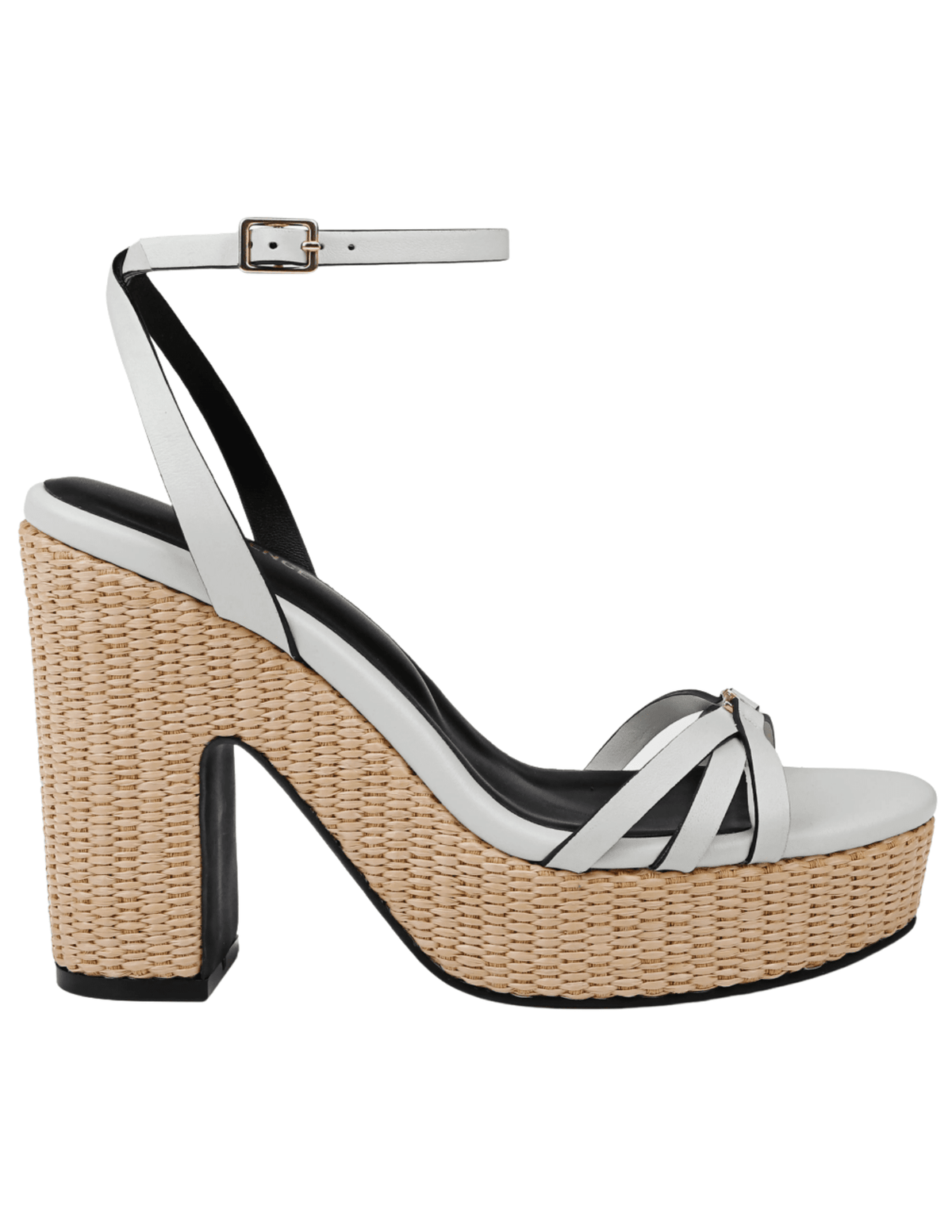 PRE-ORDER- L'Agence Genevra Woven Platform Sandal