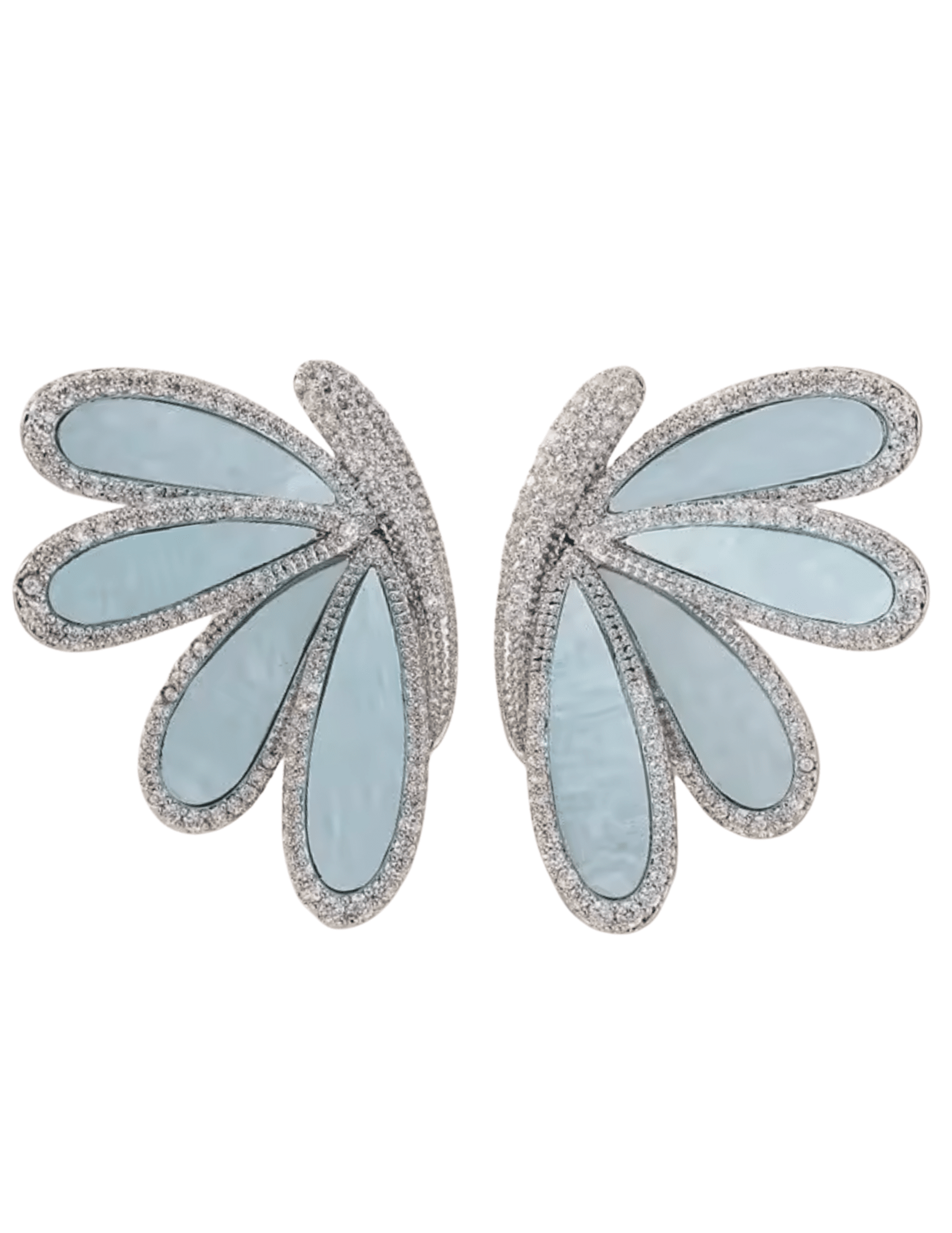 Fleur de Camélia - Fleur de Camélia Mari Butterfly Earrings - Buy Online