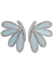 Fleur de Camélia - Fleur de Camélia Mari Butterfly Earrings - Buy Online