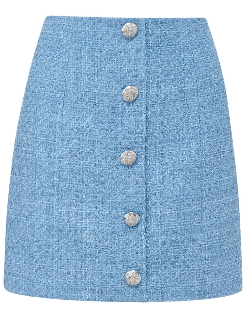 Veronica Beard Rubra Tweed Mini Skirt