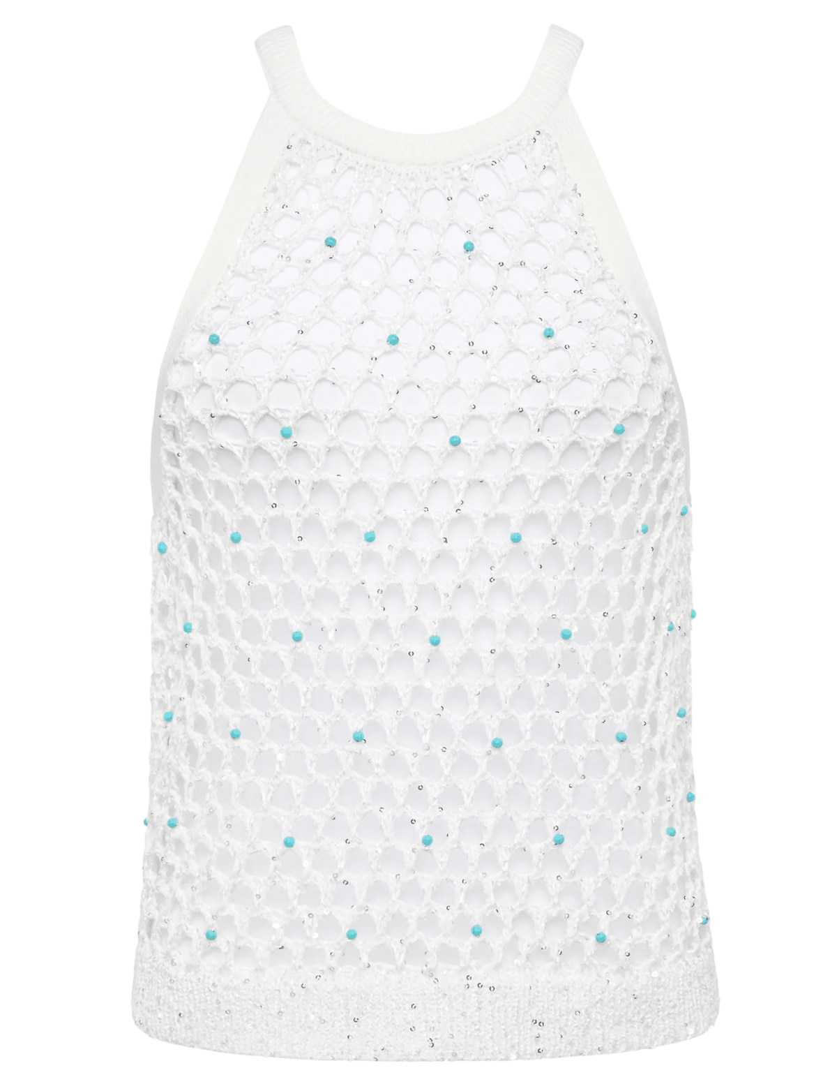 L'AGENCE Parmida Embellished Knit Tank