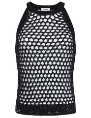 L'Agence Parmida Embellished Knit Tank