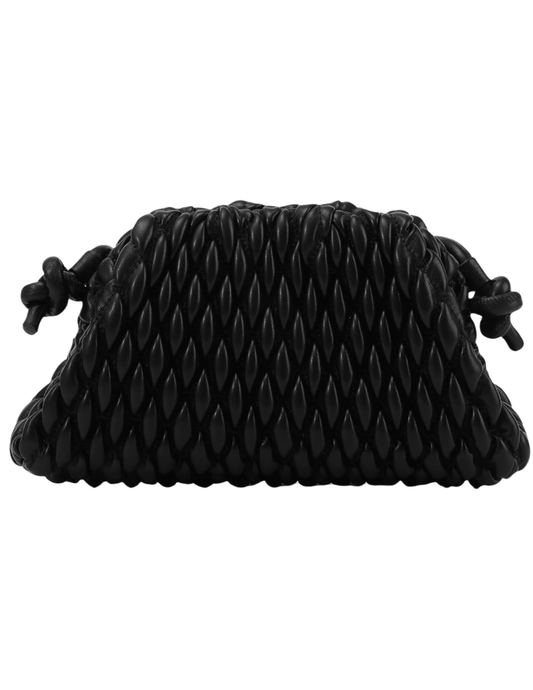 St. Barths La Robe Quilted Bubble Pouch Crossbody