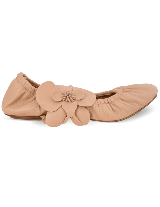 PRE-ORDER- Zimmermann Orchid Ballerina Flats