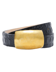 L'AGENCE Milou Domed Buckle Belt