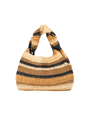 A.L.C. Parker Raffia Twist Handle Handbag