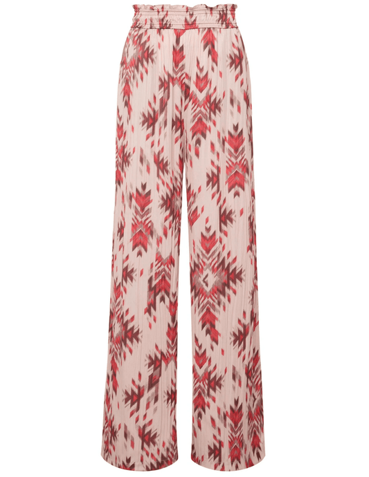 L'AGENCE Lyra Satin Wide-Leg Pant