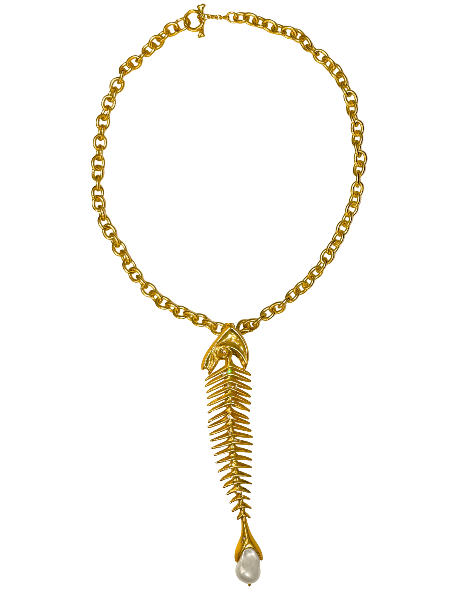 St. Barths La Robe - St.Barths La Robe Ibiza Fish Necklace - Buy Online