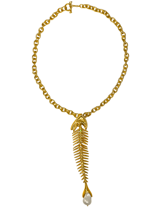 St. Barths La Robe - St.Barths La Robe Ibiza Fish Necklace - Buy Online