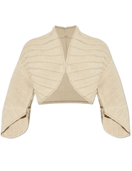 Cult Gaia Galina Ribbed V-Neck Sweater