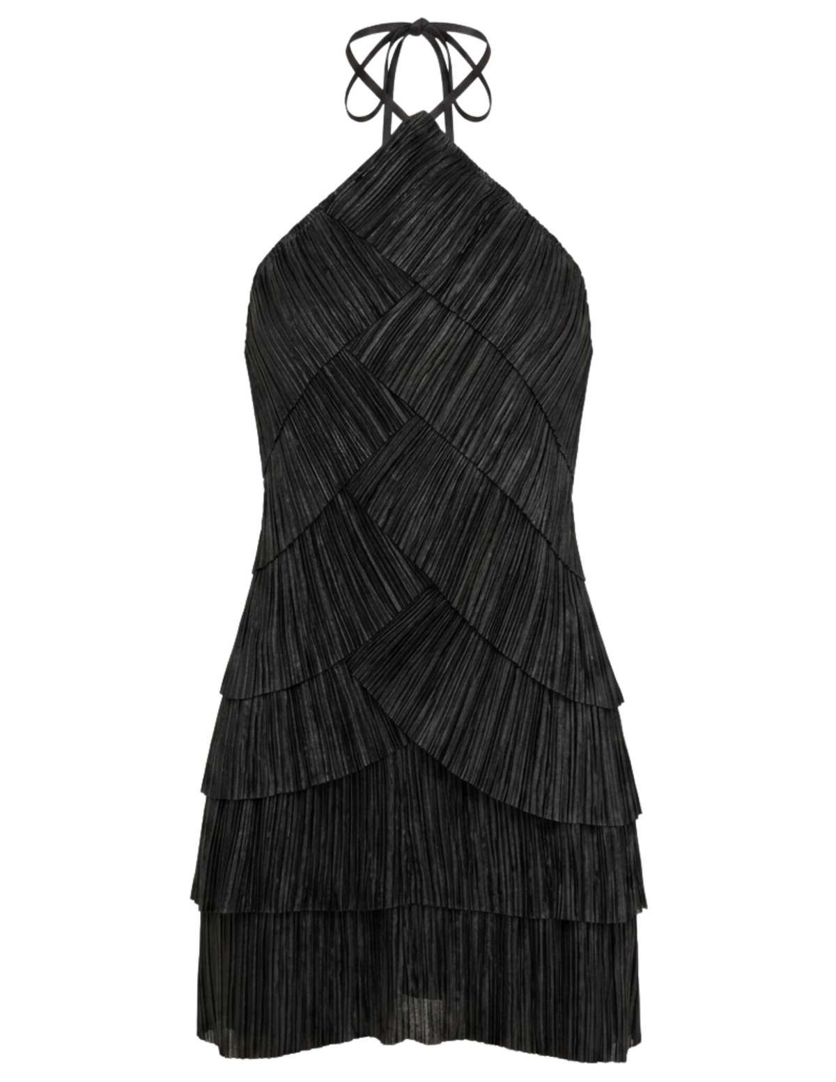 Cult Gaia Varsha Mini Dress in Black