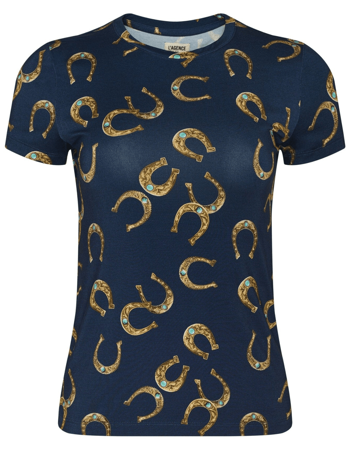 L'AGENCE Ressi Crew Neck Tee