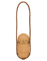 Cult Gaia Amulet Rattan Clutch