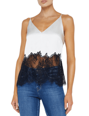 L'Agence Bryna Lace Hem Cami