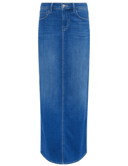 L'Agence Miriam Denim Maxi Skirt