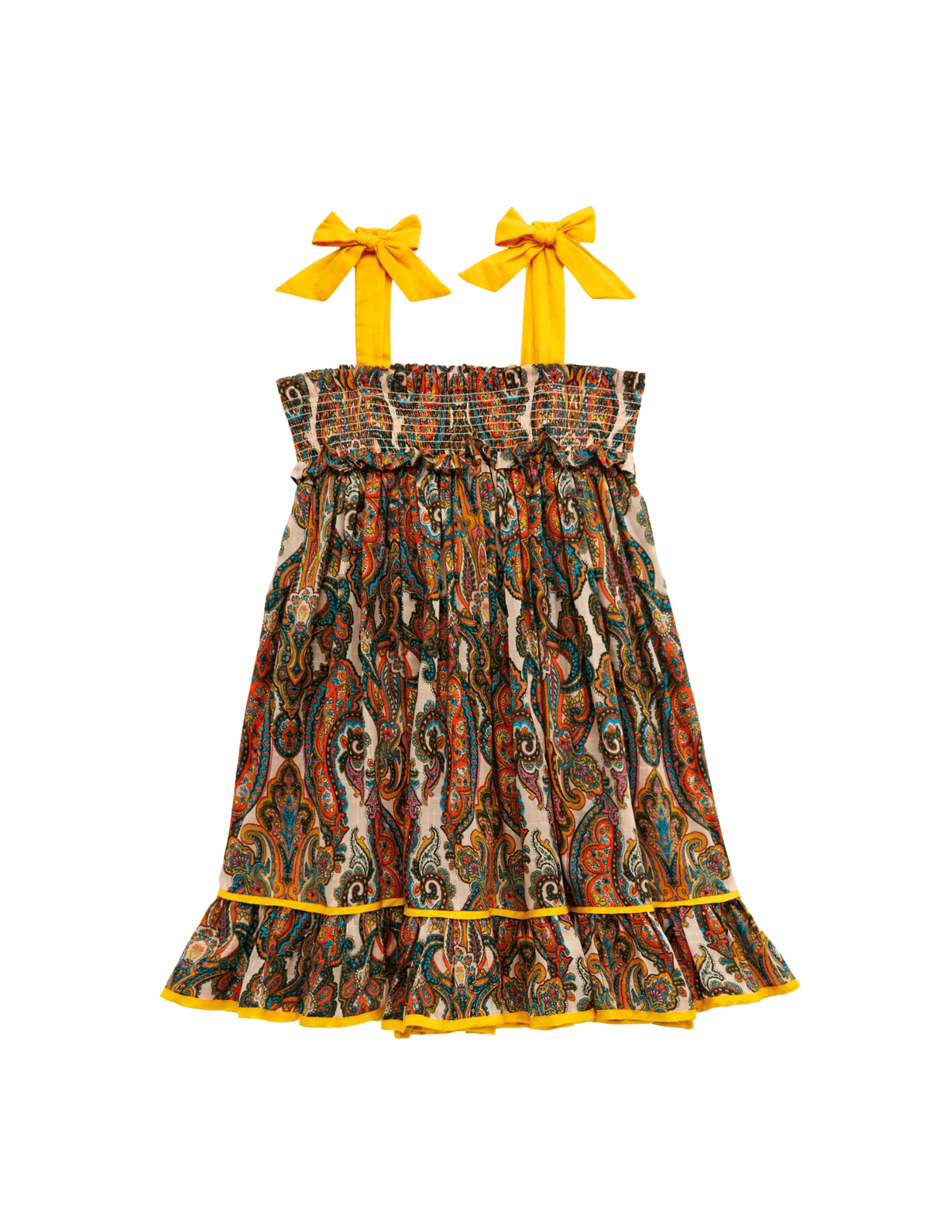 Zimmermann Kid's Ottie Shirred Dress