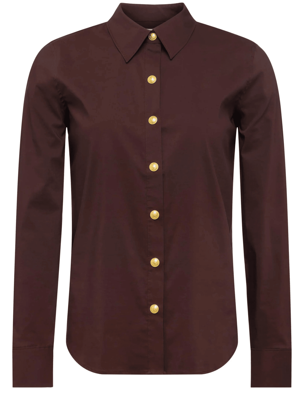 L'AGENCE Ellery Long Sleeve Button Blouse