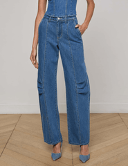 L'Agence - L'AGENCE Zara High Rise Rodeo Jeans in Memphis - Buy Online