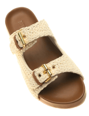 Mystique Newport Crochet Slide Sandal