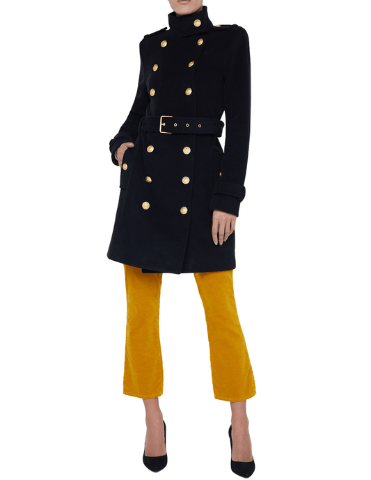 PRE-ORDER-L'Agence Nalini Long Military Coat