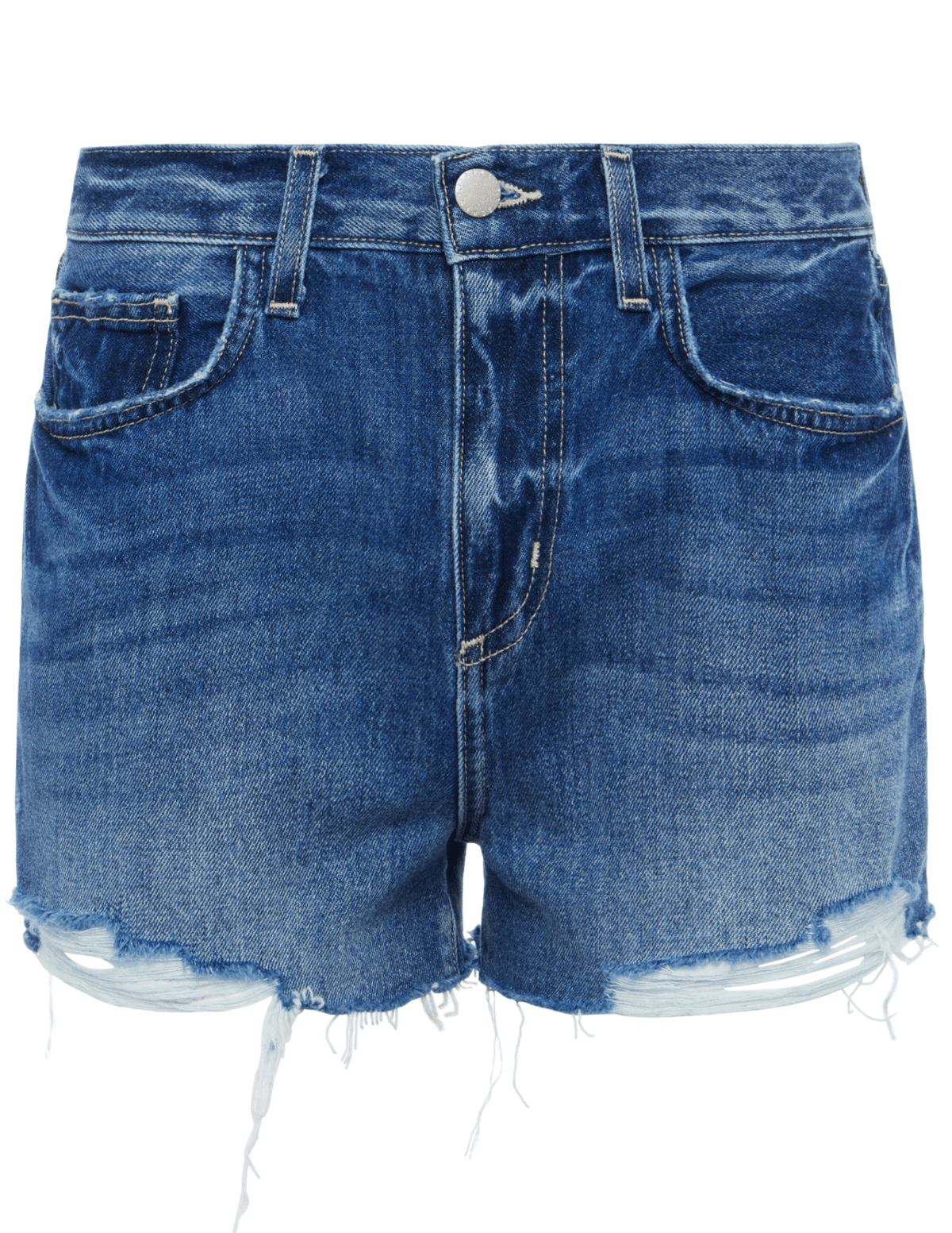 L'Agence Clark Love High Rise Denim Short