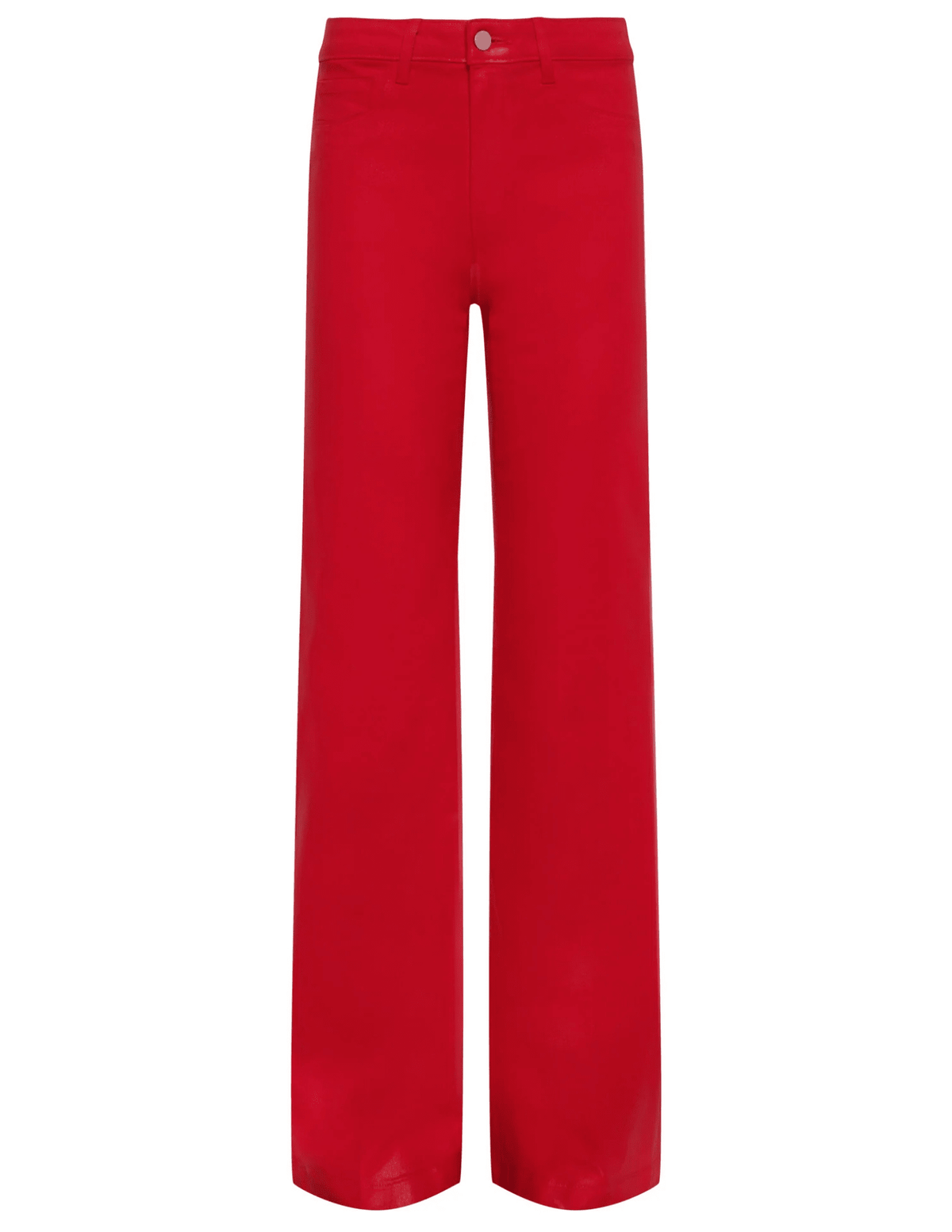 L'Agence Clayton High Rise Wide Leg Coated Jean