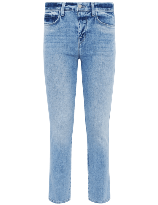 L'Agence Alexia High Rise Cropped Cigarette Jean