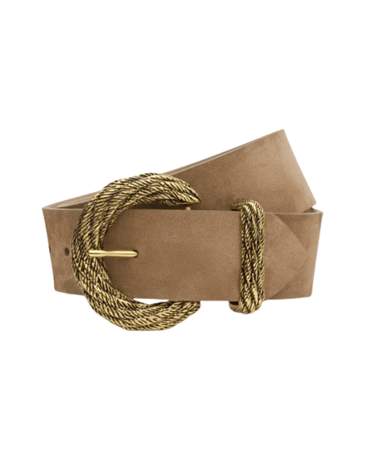 L'AGENCE Adelle Suede Belt