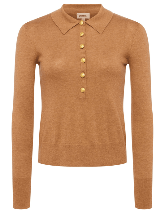 L'Agence Sterling Collared Sweater