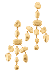 Cult Gaia Sloane Foiled Wood Earrings