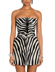 Retrofête - Retrofête Manon Strapless Mini Dress - Buy Online