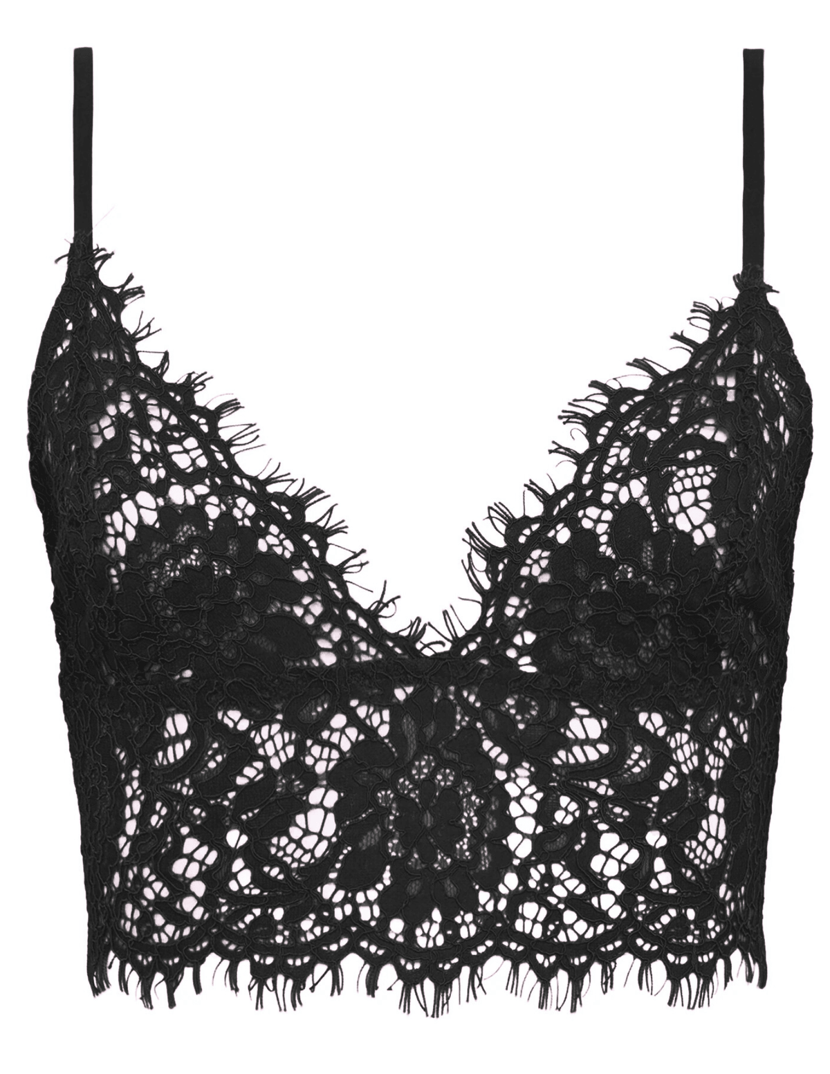 L'Agence Aislin Lace Bralette Top